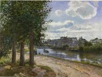 Pissarro, Camille - Banks of the Oise